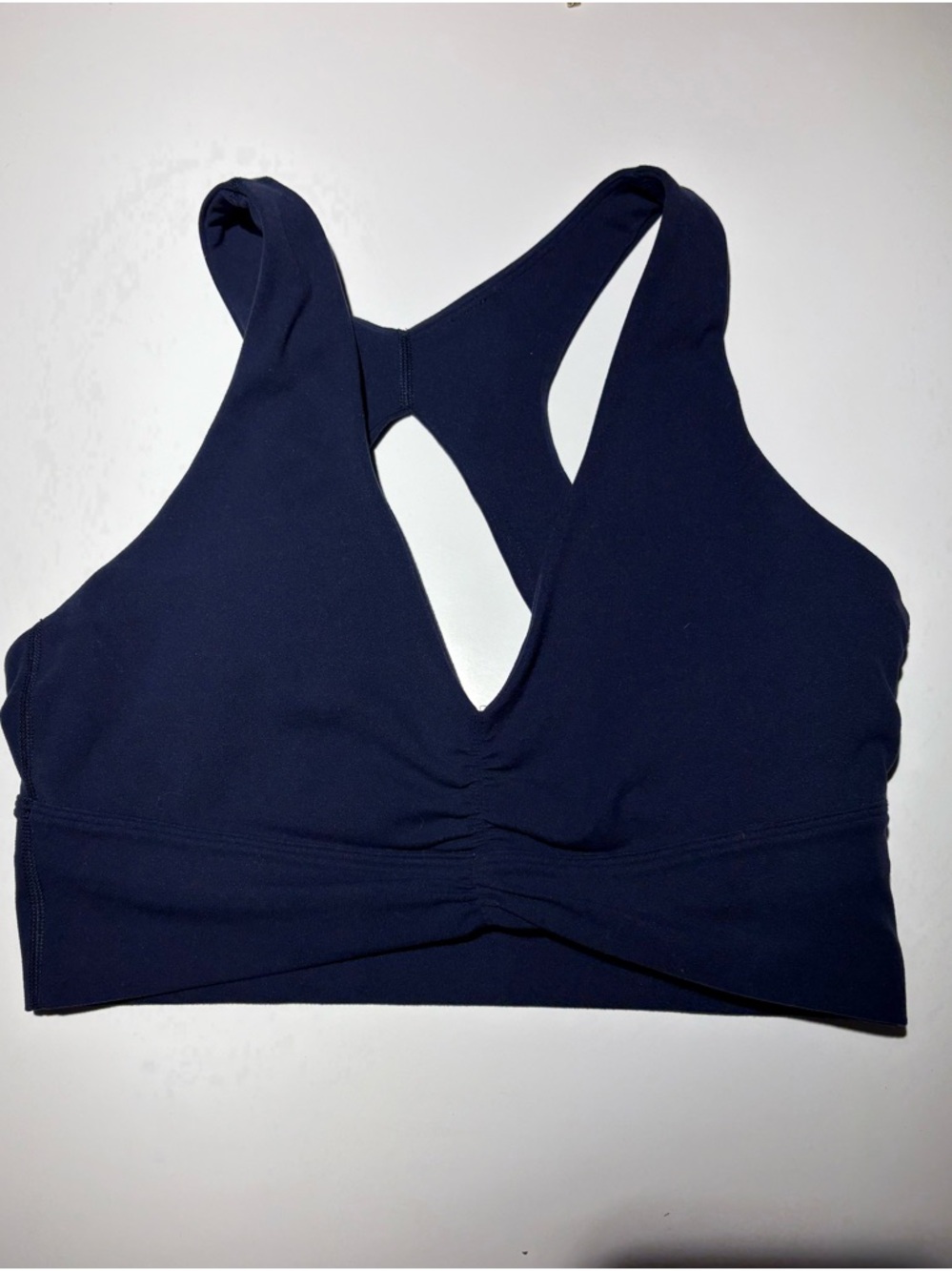 Aritzia Navy Sports Bra